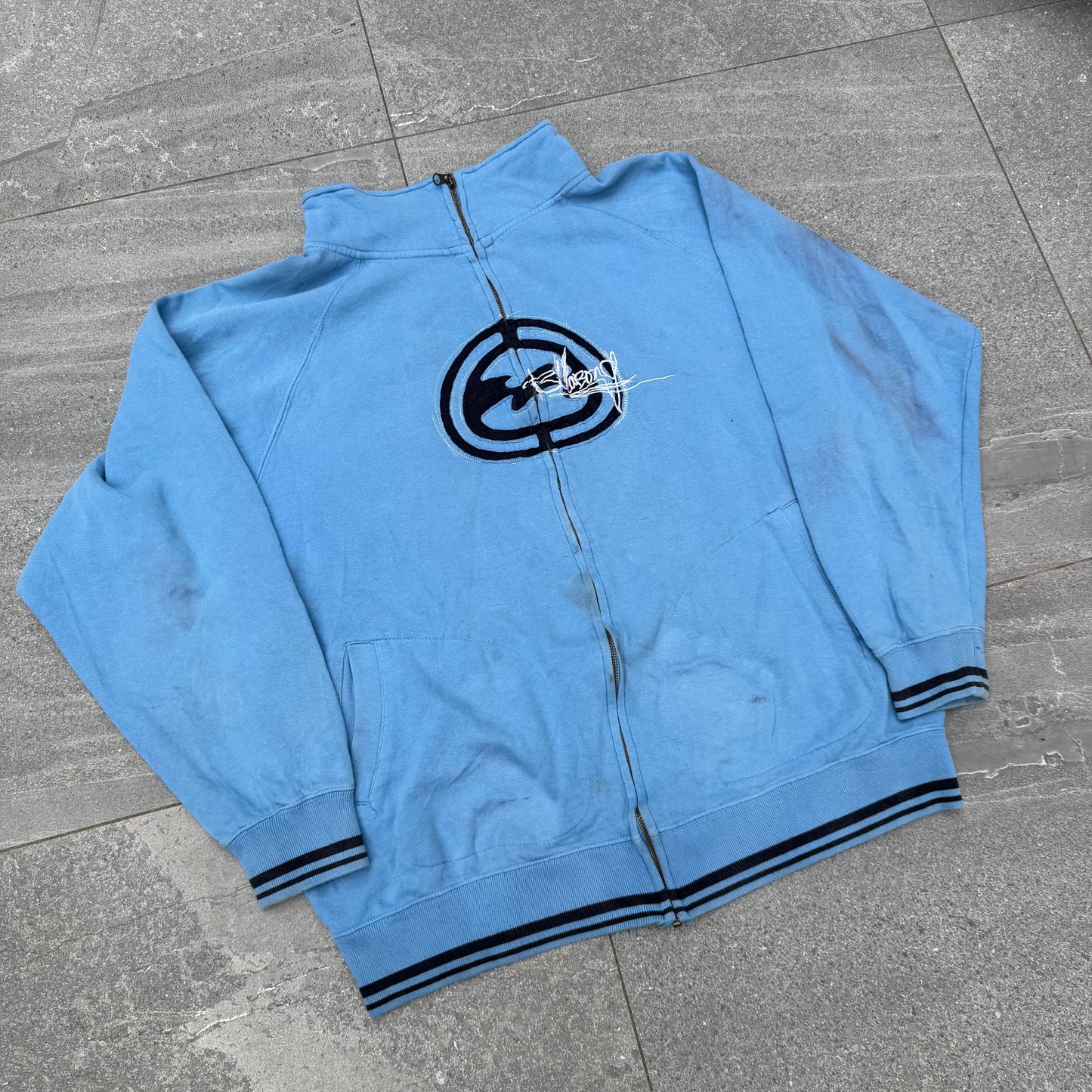 grail billabong hybrid zip up - XL