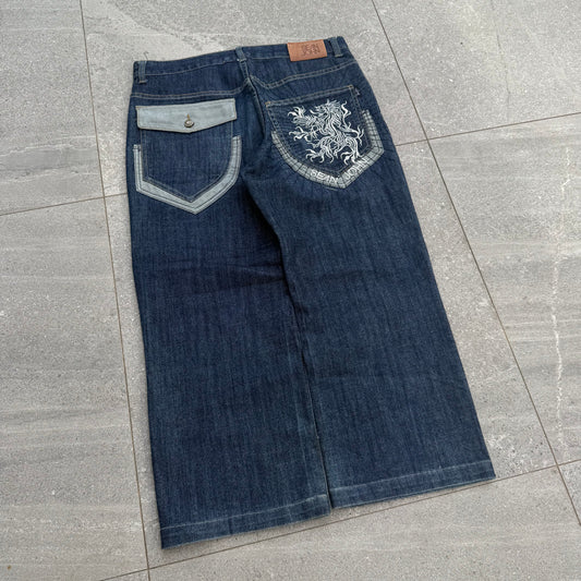 crazy sean john capris - 34x25”