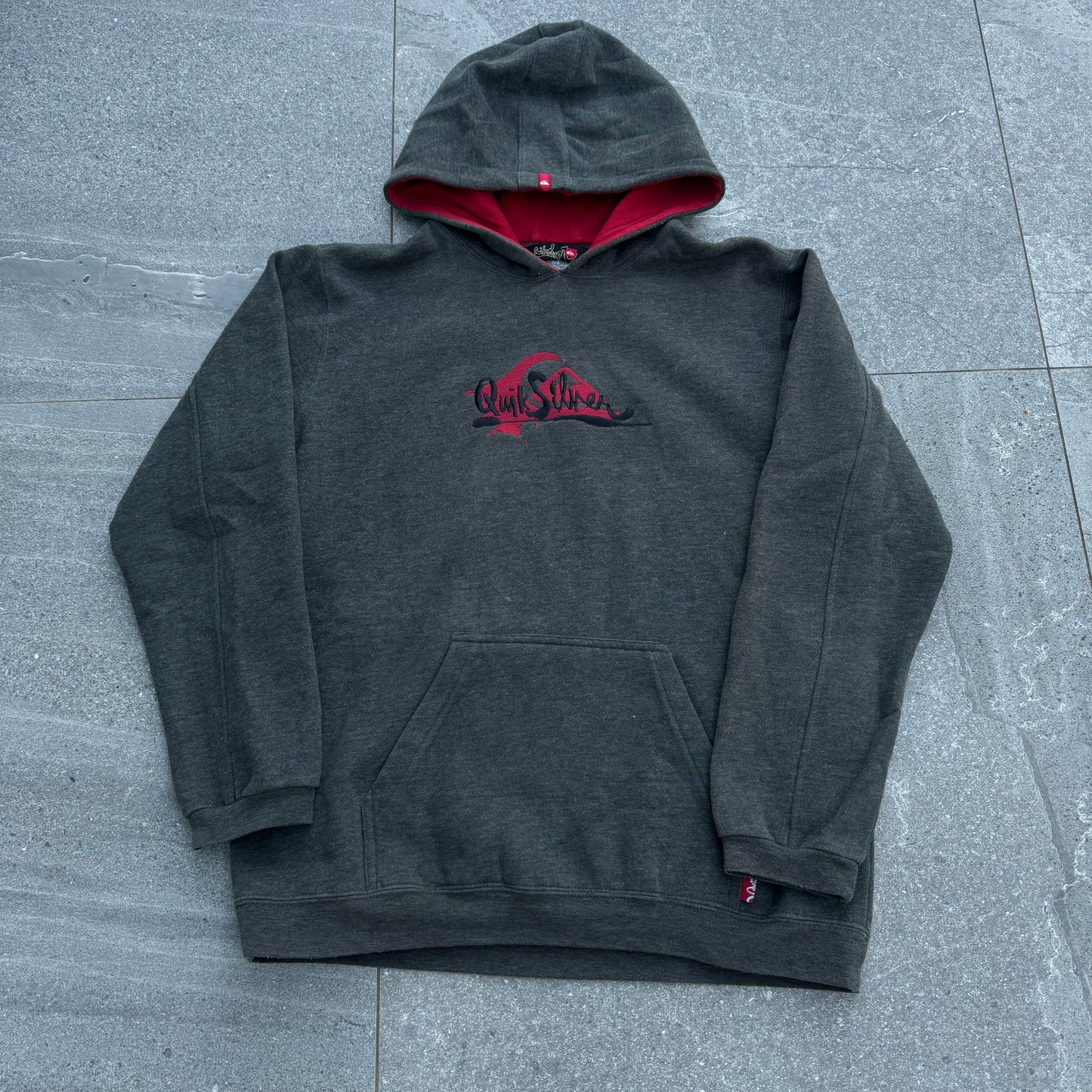 hardddd quiksilver hoodie - S