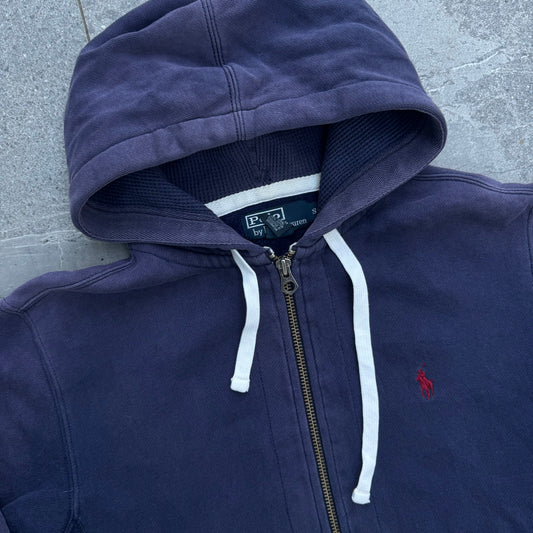 vintage polo hoodie - S