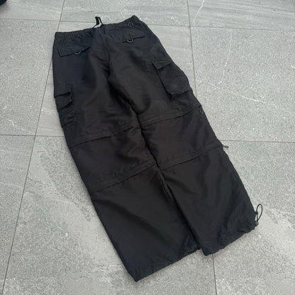 grail airwalk double zip off track pants 34x31”