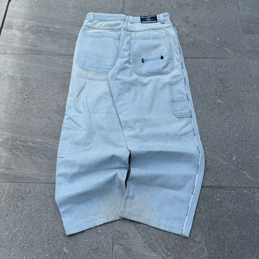 grail side striped billabong jeans - 34x31”