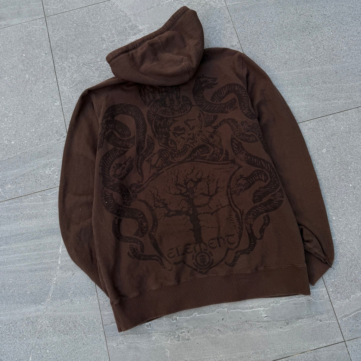 absolutely gggGOATED element hoodie - L