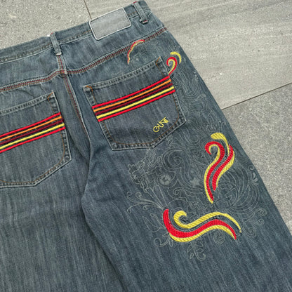 cleanest g unit jorts - 34x14”