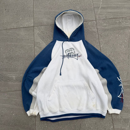 grail tri tone billabong hoodie - XL