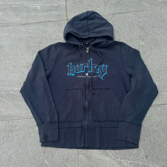 tidy distressed hurley hood - M