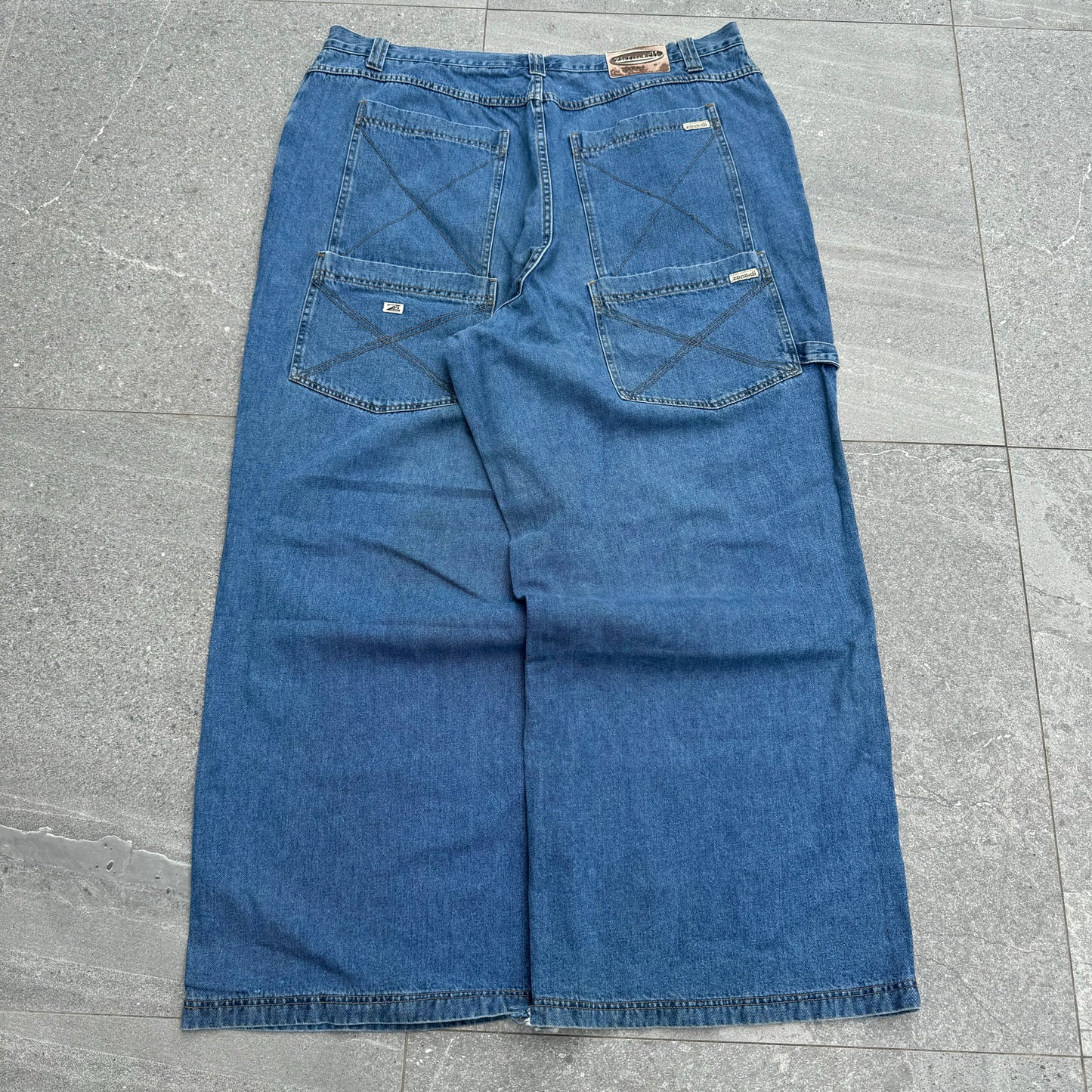 JNCO style zanadi jeans - 42x31” (14.5” leg open)