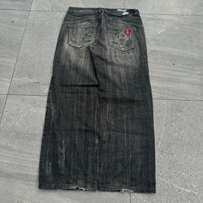 bsg dragon bootcuts - 36x33”