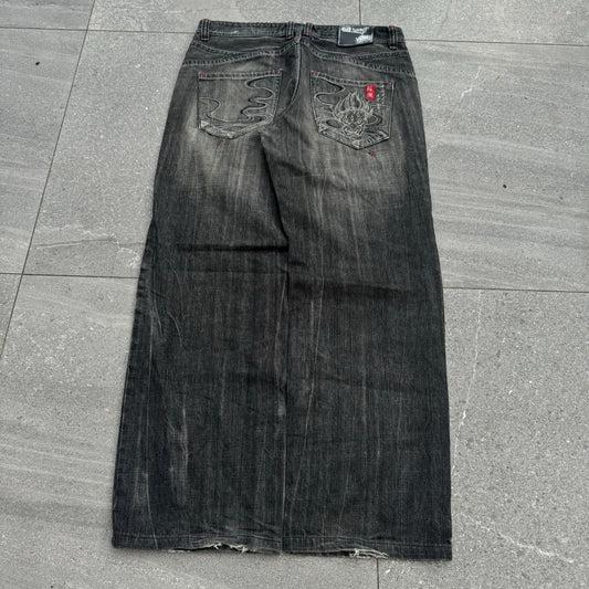 bsg dragon bootcuts - 36x33”