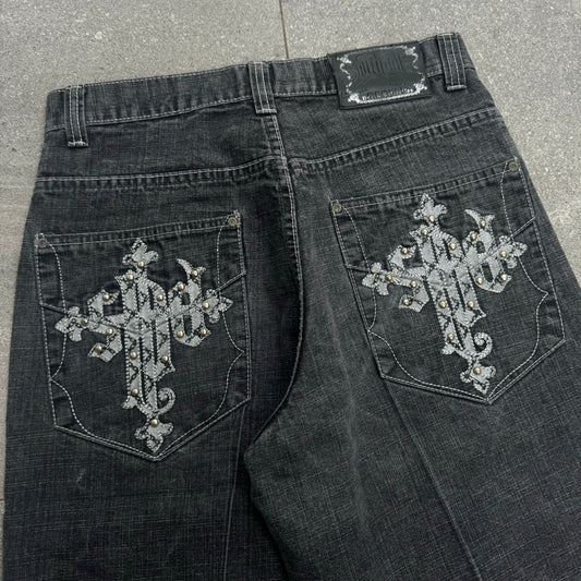 extremely rare STUDDED southpoles - 33x15” (GRAIL PAIR GOATED FIT)