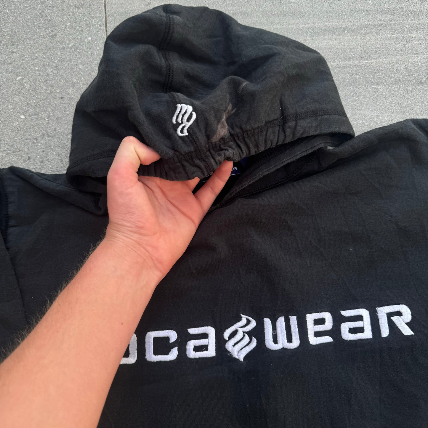 staple rocawear hoodie - boxy S