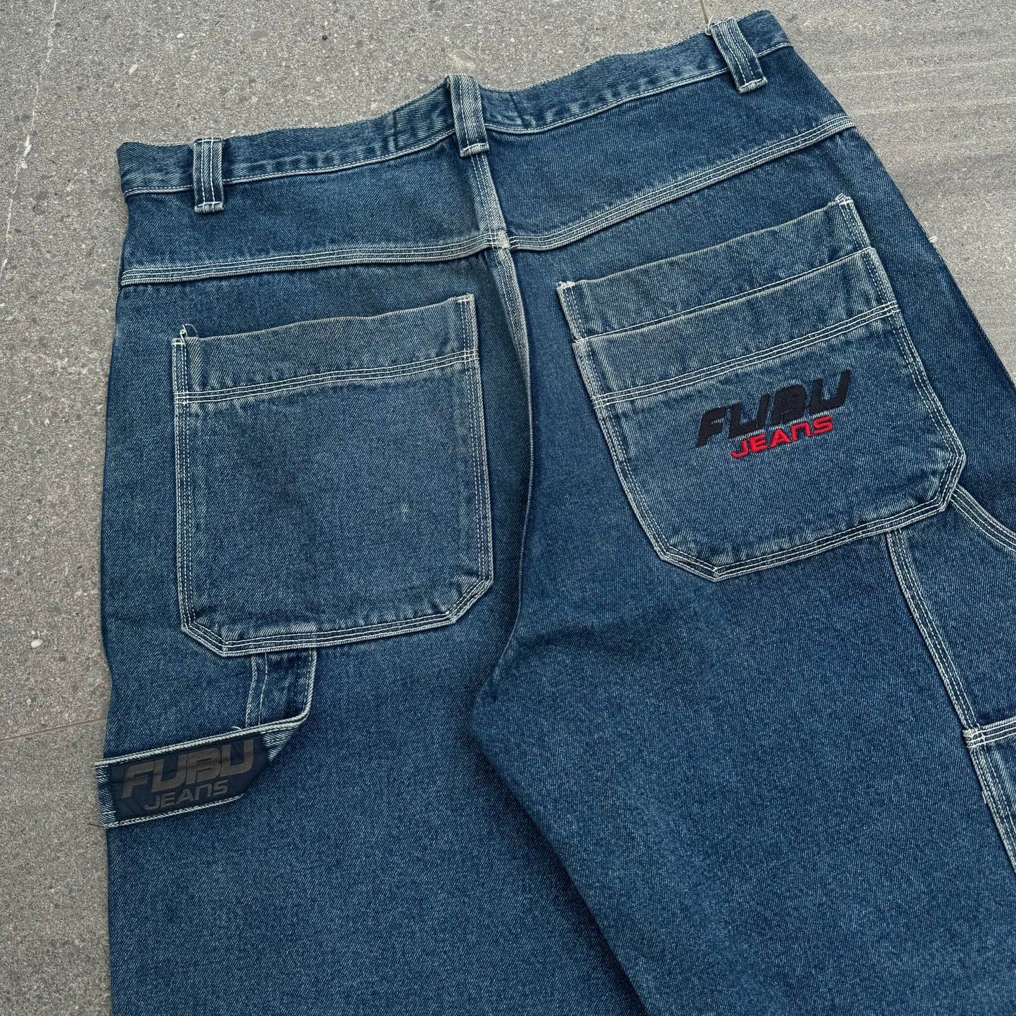 fubu jorts - 36x12”