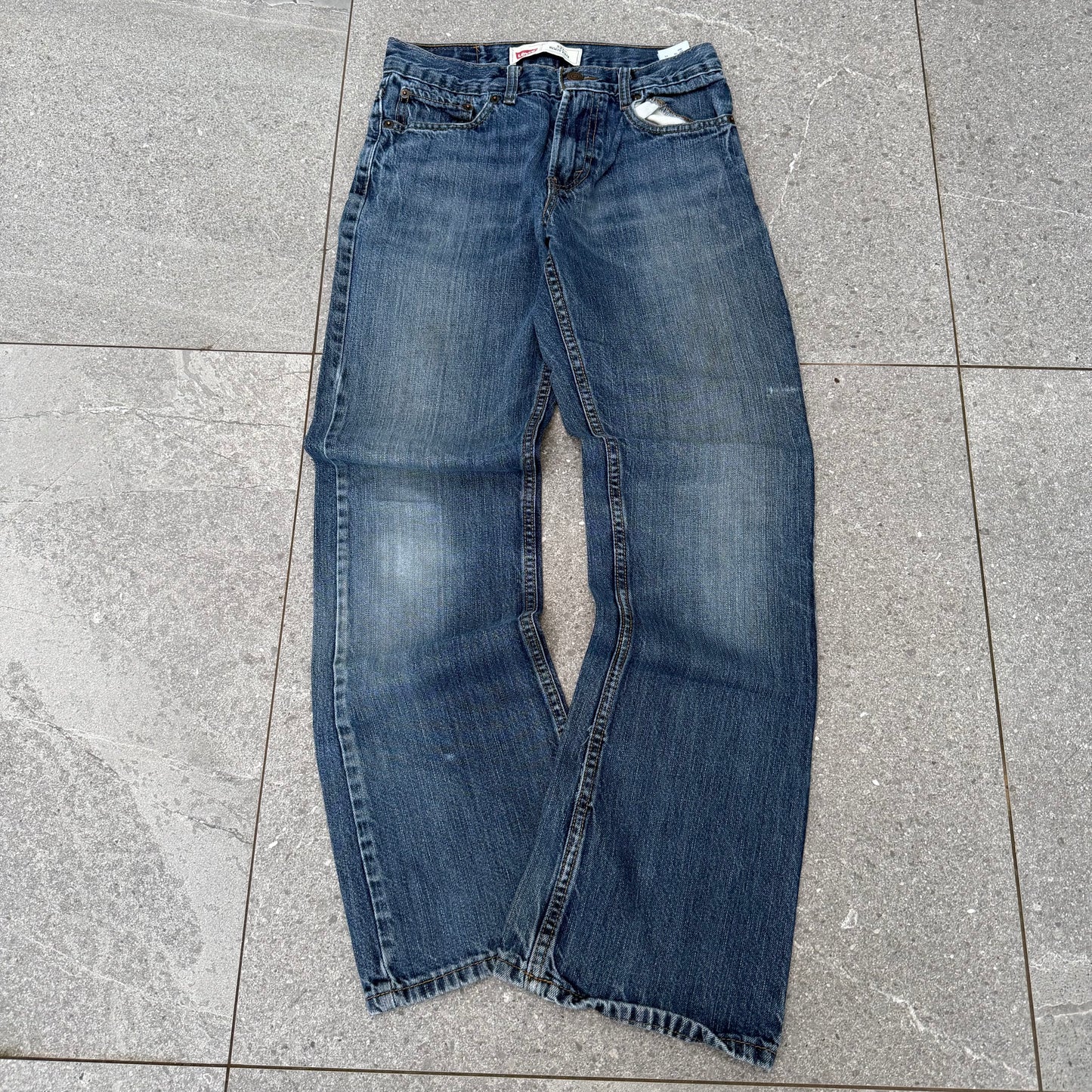 levi 527 slim bootcuts - 27x30”
