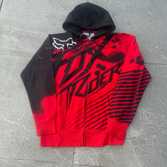 fox hoodie - XL