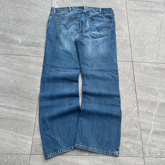 wow. just wow. levi 527 bootcuts - 38x34”