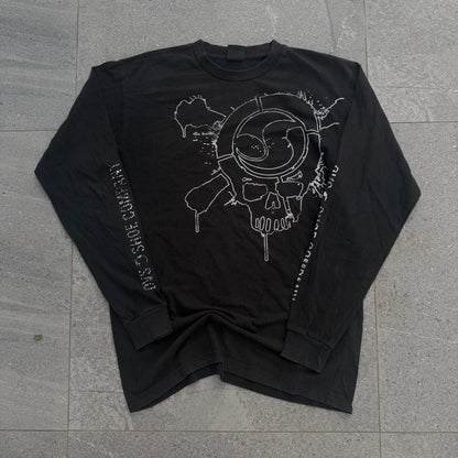 u will not see this again. grail DVS skull longsleeve - M