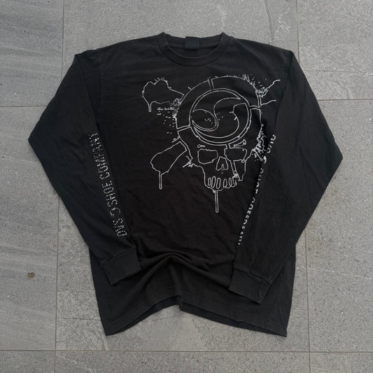 u will not see this again. grail DVS skull longsleeve - M