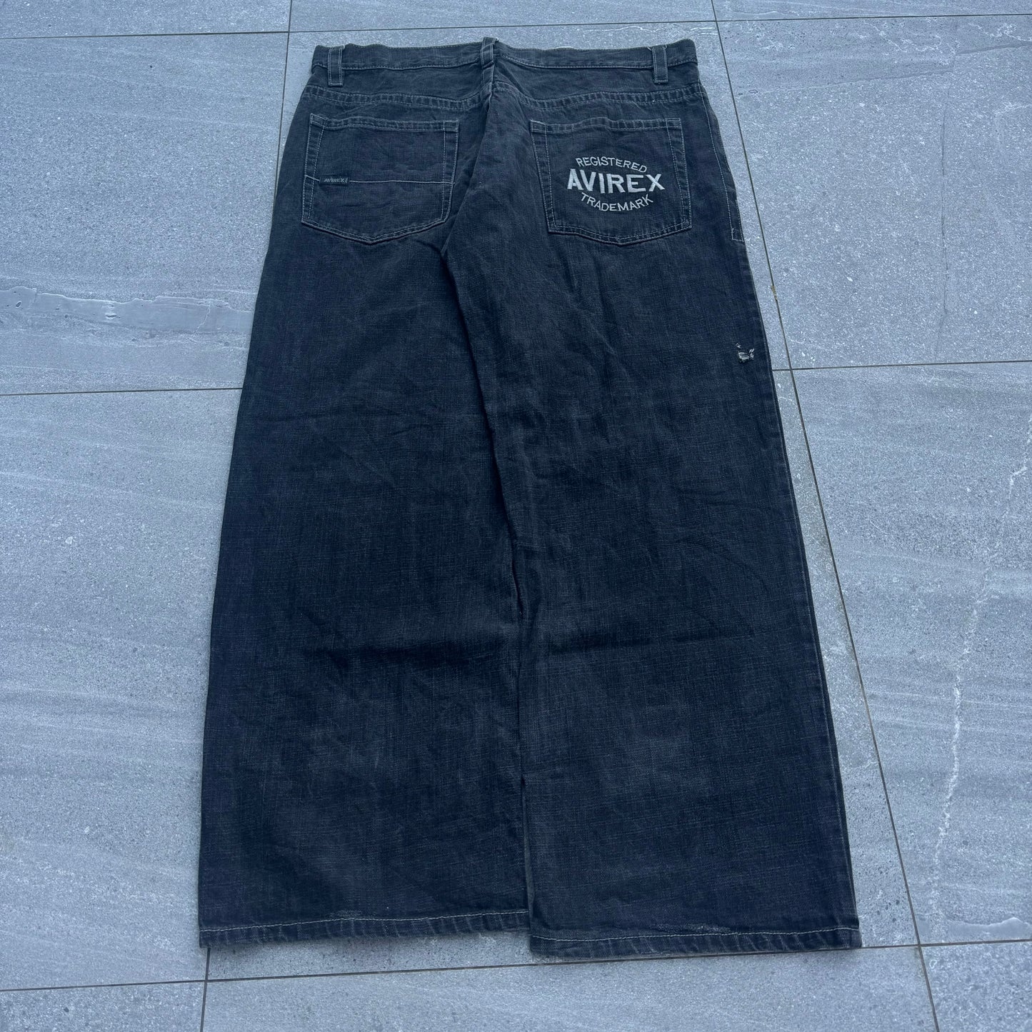 god tier avirex jeans - 40x33”