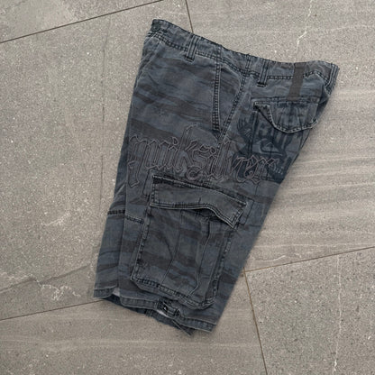 grail quiksilver side hit camo cargos - 32”