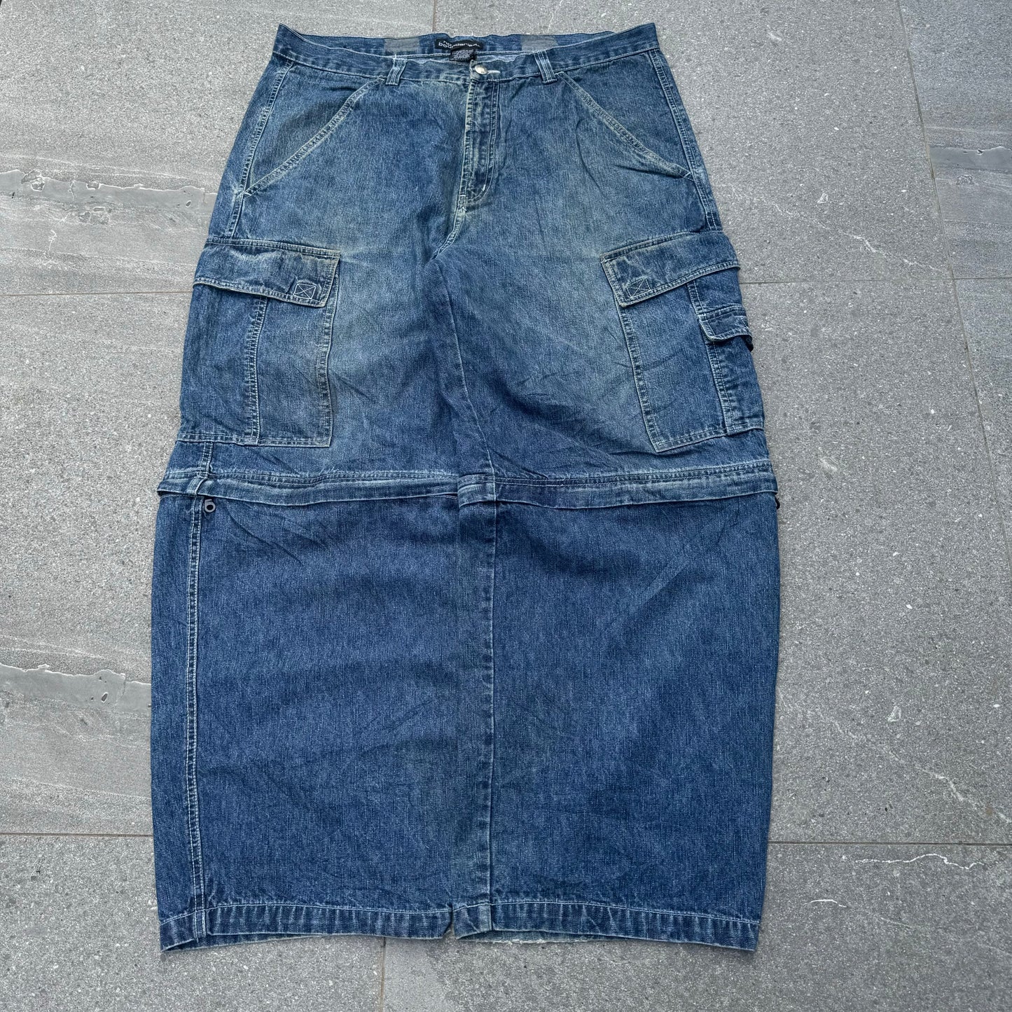no boundaries zip off cargo pants - 38x30”
