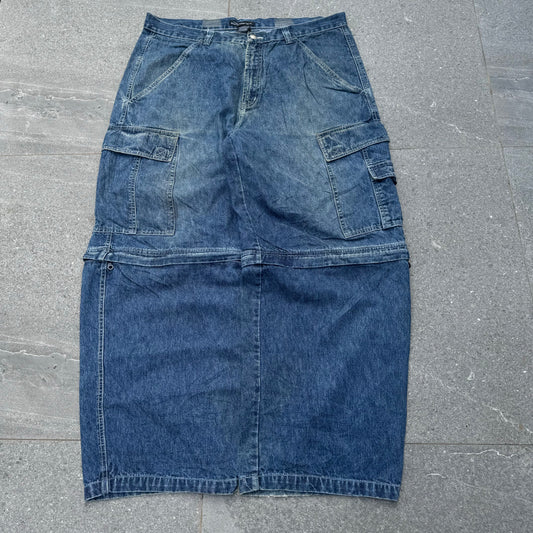 no boundaries zip off cargo pants - 38x30”