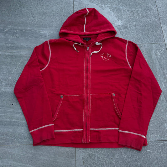 GRAIL red truey hoodie - XL