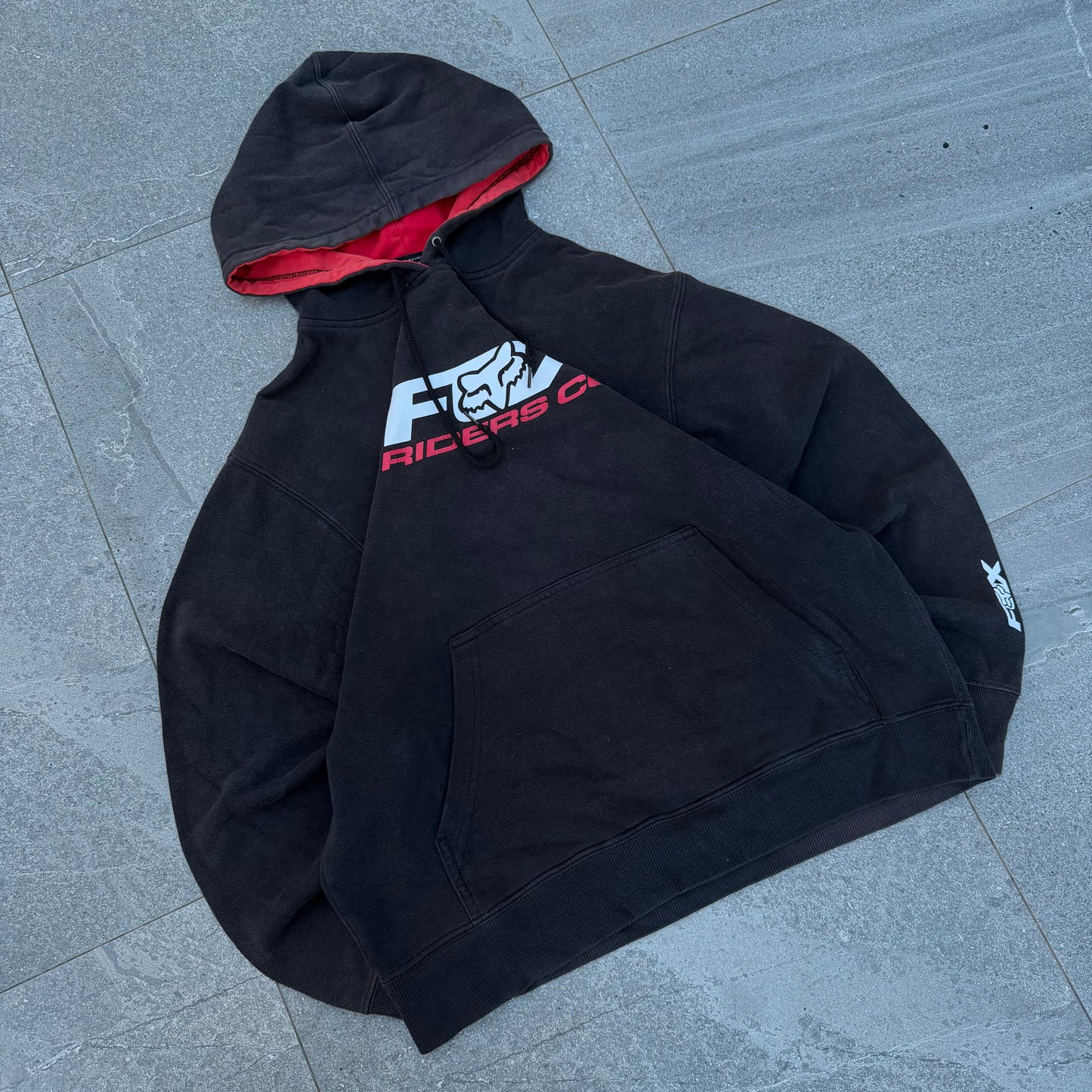 fox riders co. hoodie - M/L
