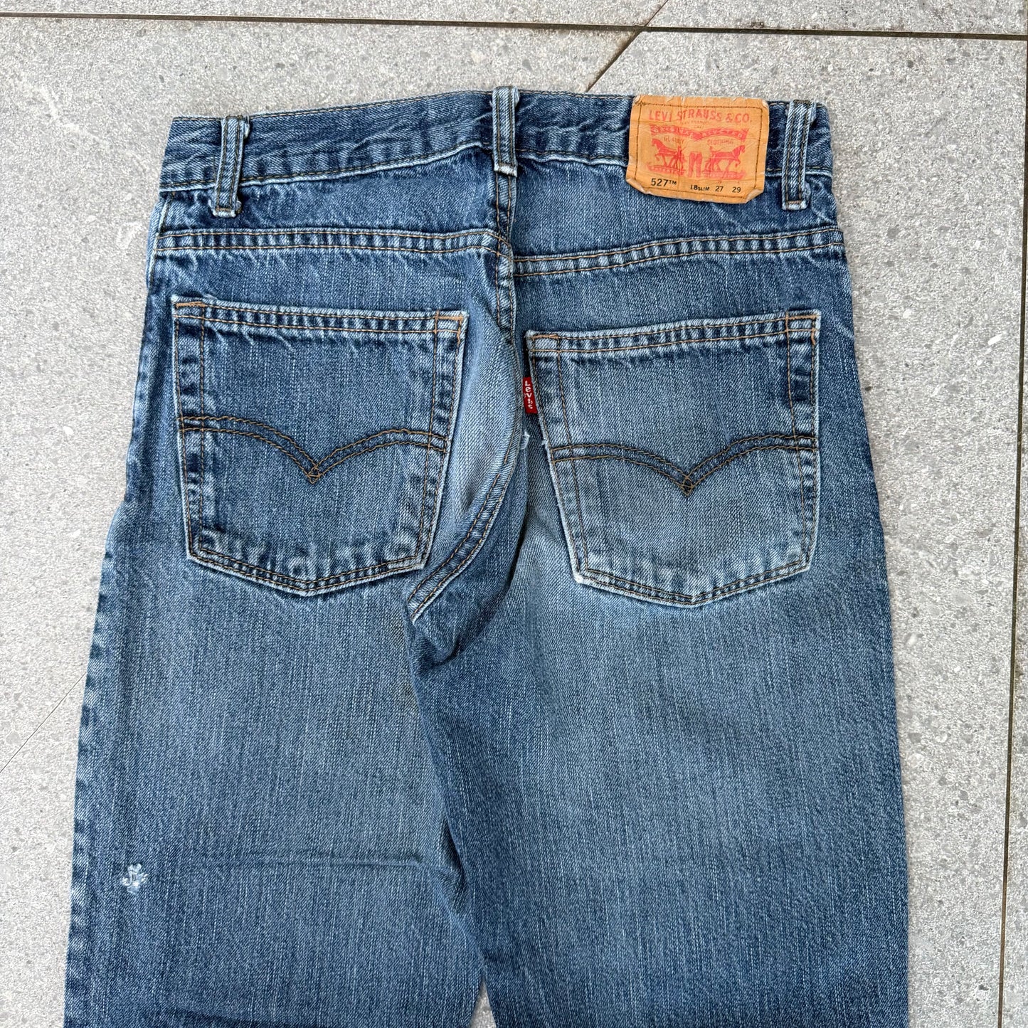 levi 527 slim bootcuts - 27x30”