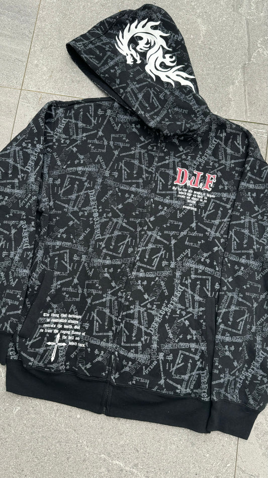 dj free hoodie - M