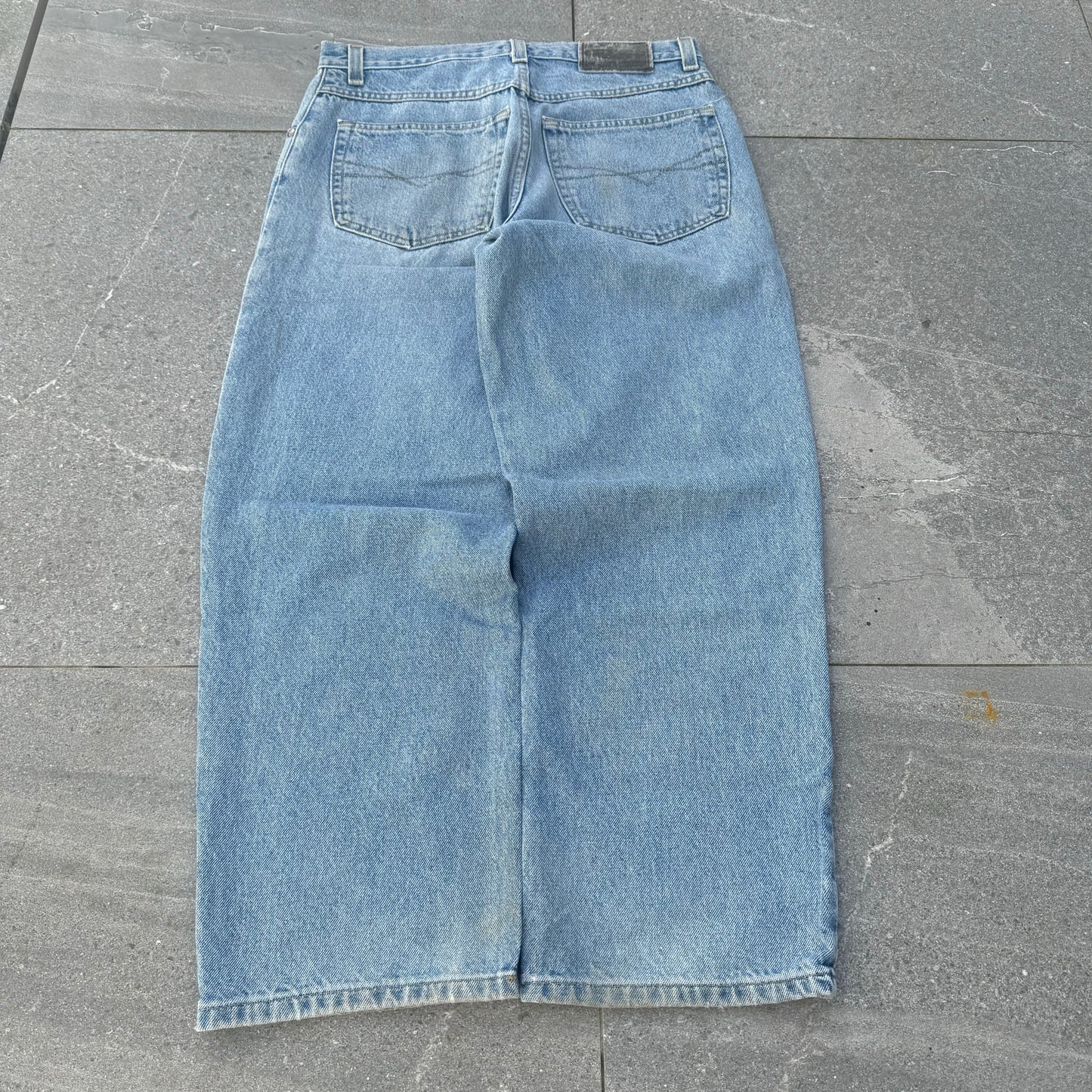 anchor blue baggies - 33x30”