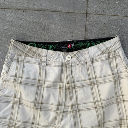 GOATED quiksilver plaids - 33”