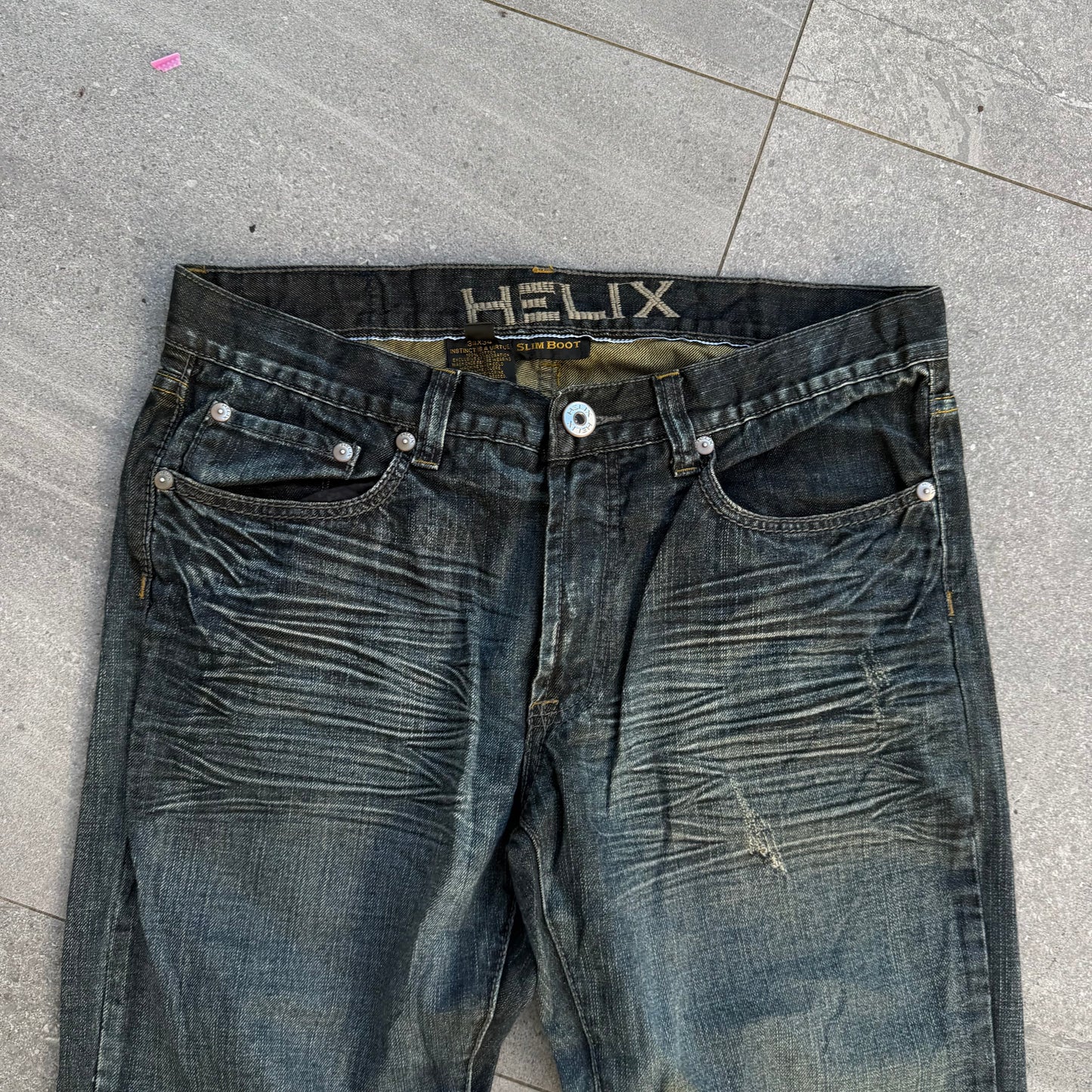 goated helix bootcuts - 36x34”