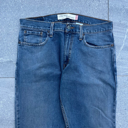 get a discounted pair!! 527 low rise boot fit - 34x36”