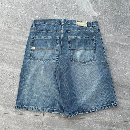 PERFECT gold tab jorts - 40x13.5”