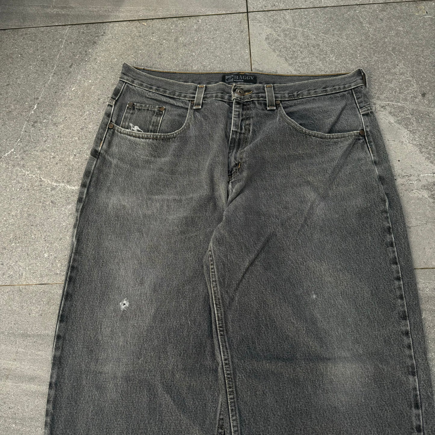 baggy fit anchor blues - 38x31”