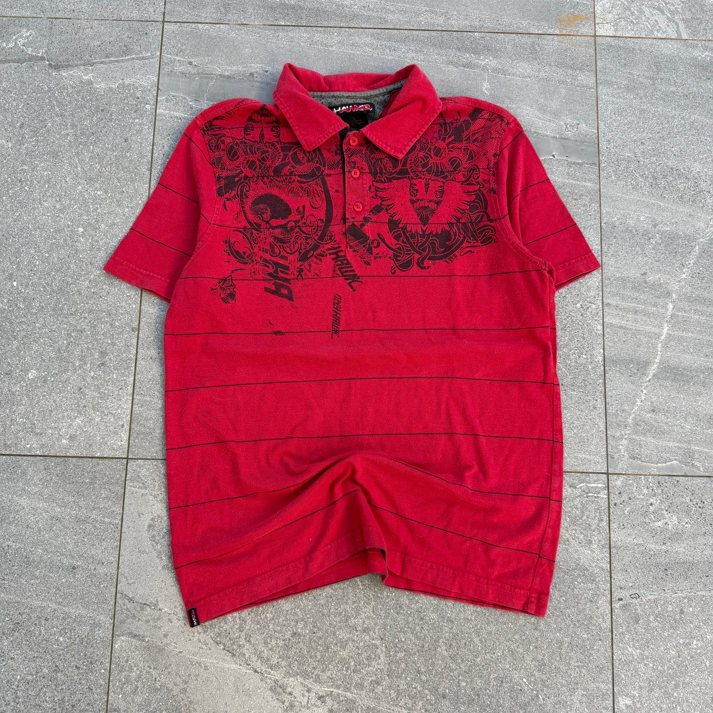 goated hawk polo - L