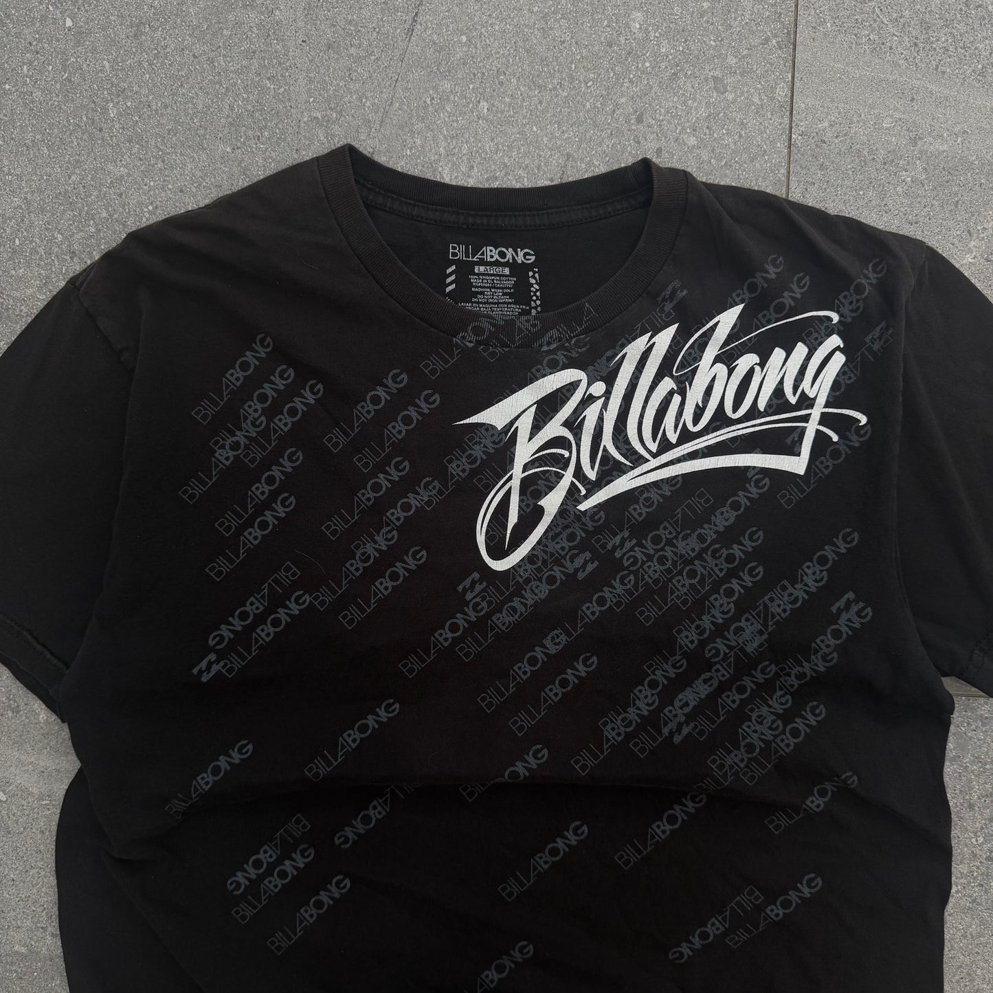 10/10 billabong side hit tee - L