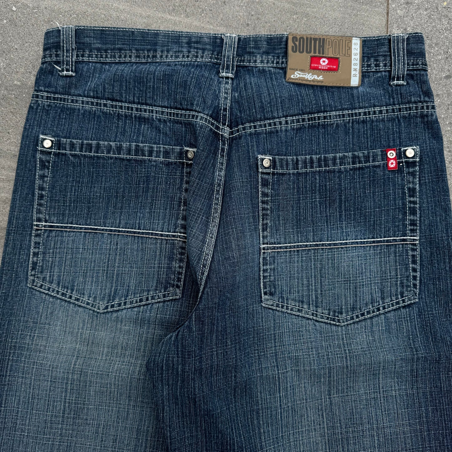 looooong southpole jorts - 36x18”