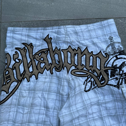 goat plaid billabongs - 34x12”