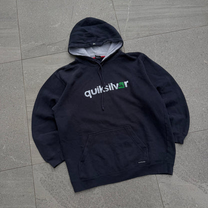 beautiful quiksilver navy hoodie 🫧 - M