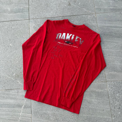 2000s oakley longsleeve - S