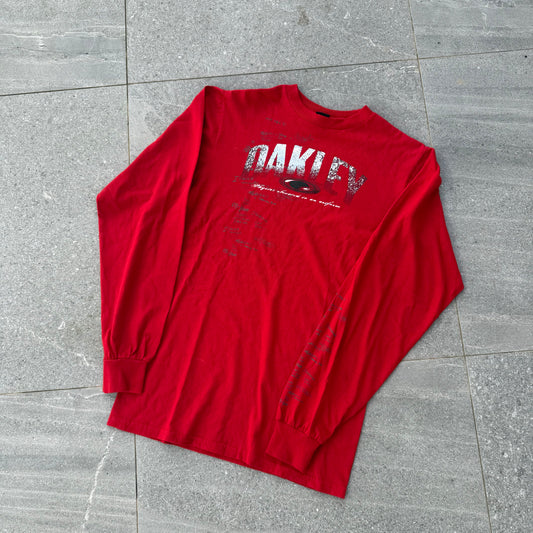2000s oakley longsleeve - S
