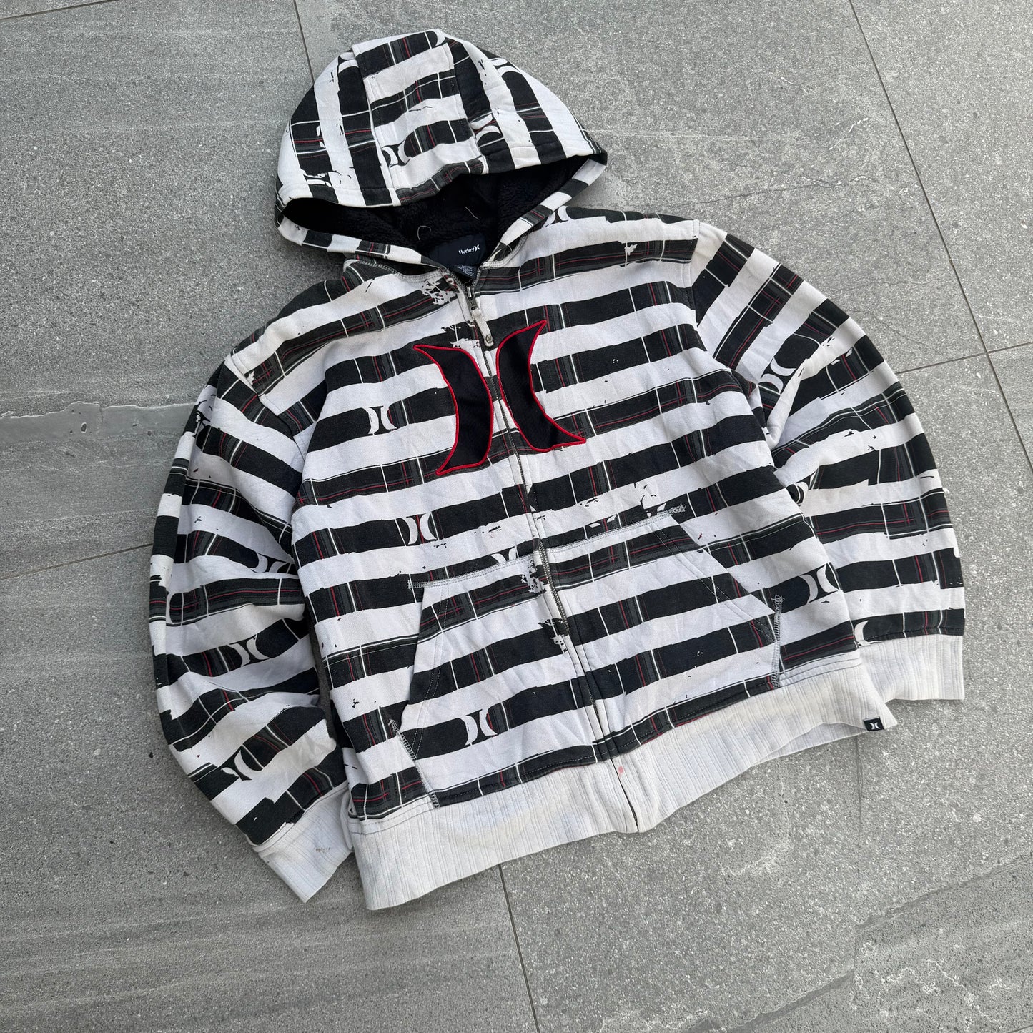hard af hurley zip - S