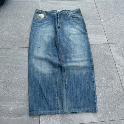 tidy dragon spec jeans - 34x28”