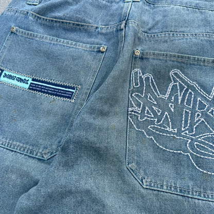 bobbygang jorts - 34x13.5”
