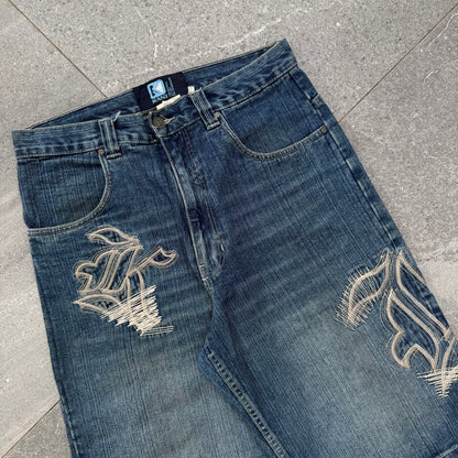 these fit so mf good. karl kani, size 34”
