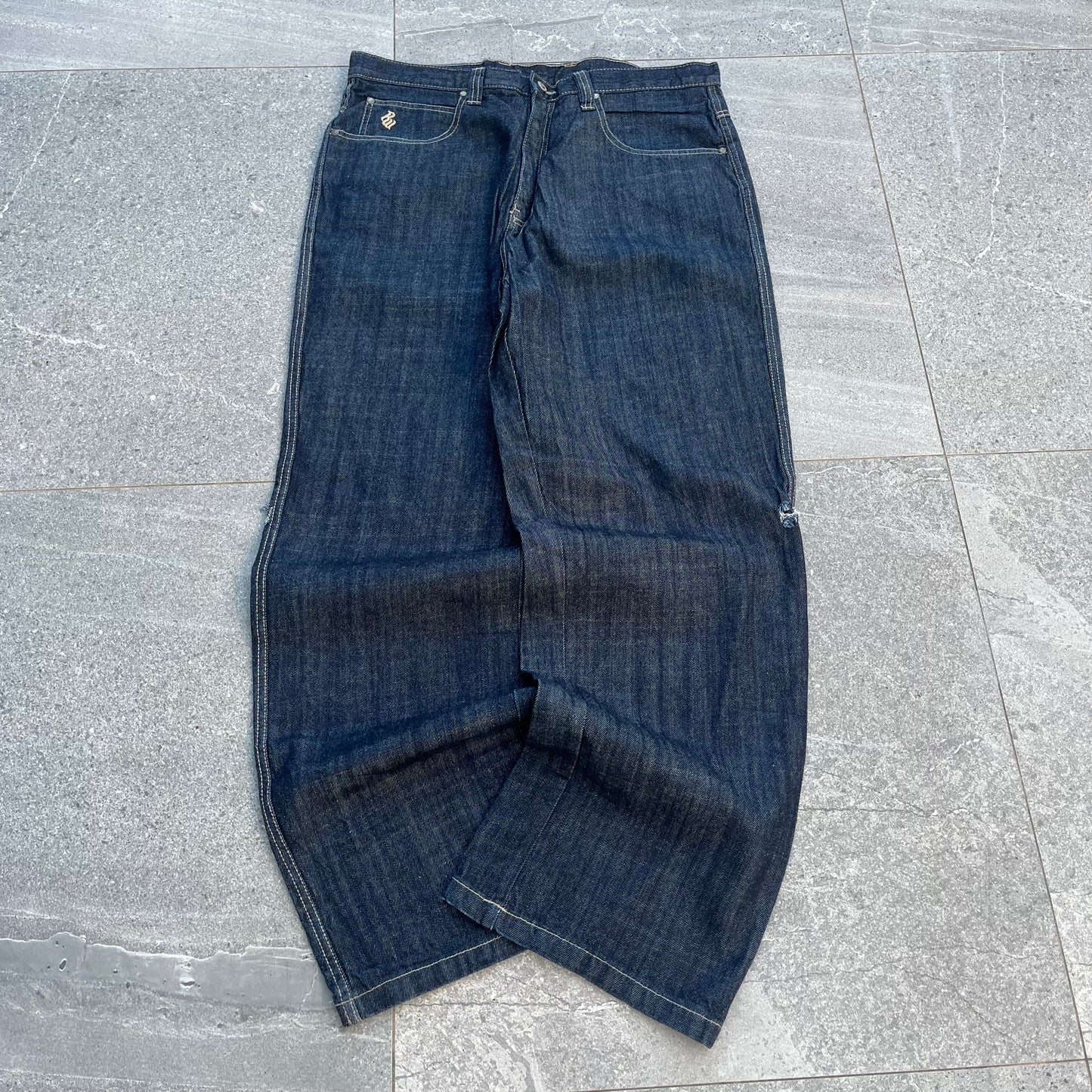 raw denim rocawear - 38x34”