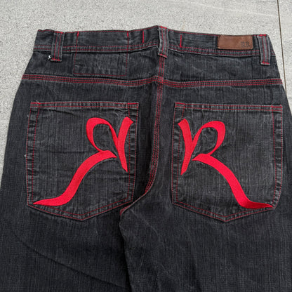 ashy black RRs - 32x30”