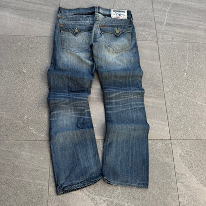 faded truey jeans - 36x34”
