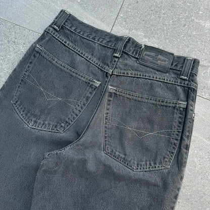 GRAIL anchor blue ‘huge’ jeans (12” opening) - 33x31”